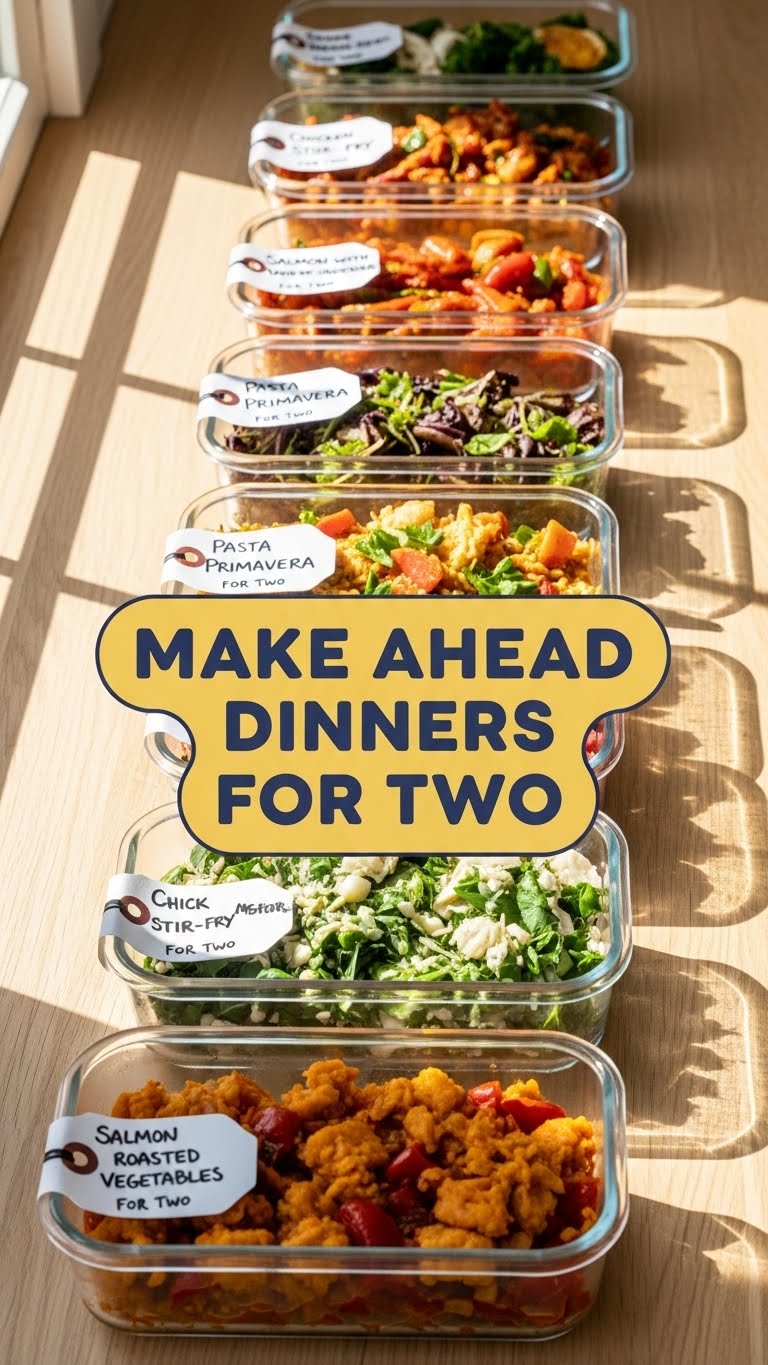 Make Ahead Dinners For Two