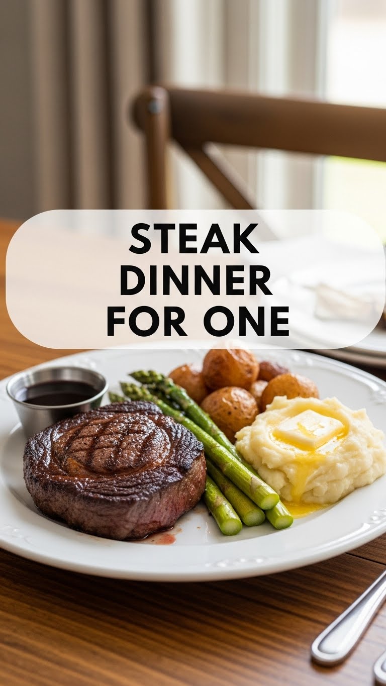 Steak Dinner For One