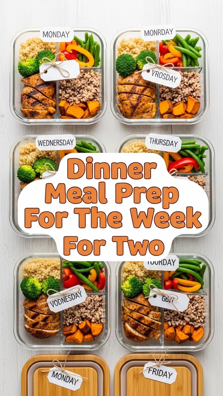 Dinner Meal Prep For The Week For Two