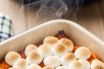 Sweet Potato Casserole For One