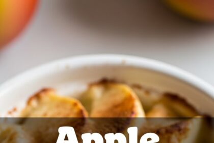 Apple Dessert For One