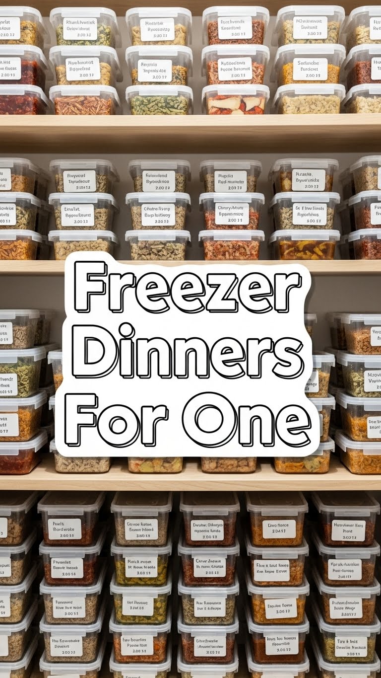 Freezer Dinners For One