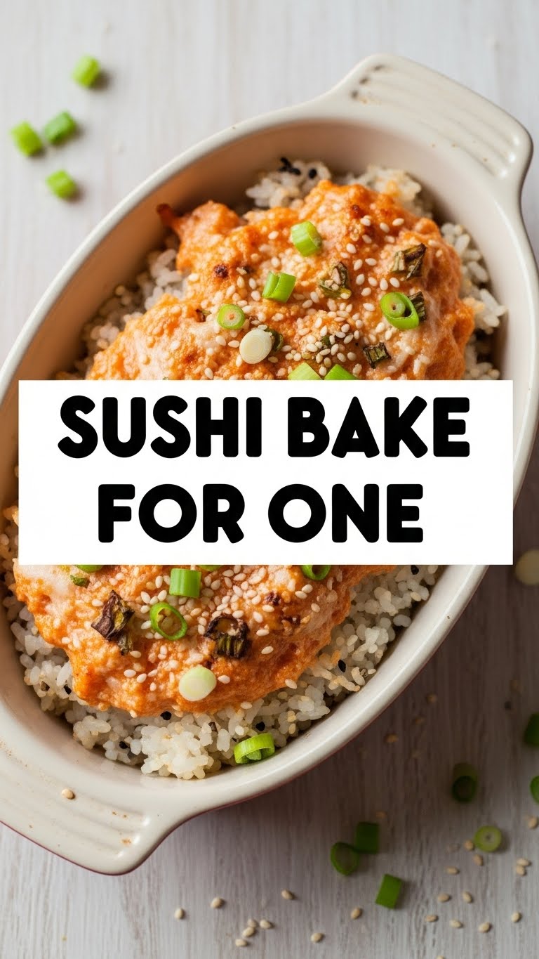 Sushi Bake For One