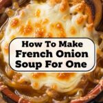 How To Make French Onion Soup For One