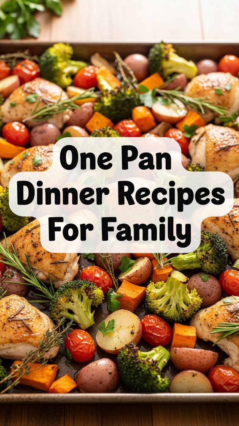 One Pan Dinner Recipes For Family