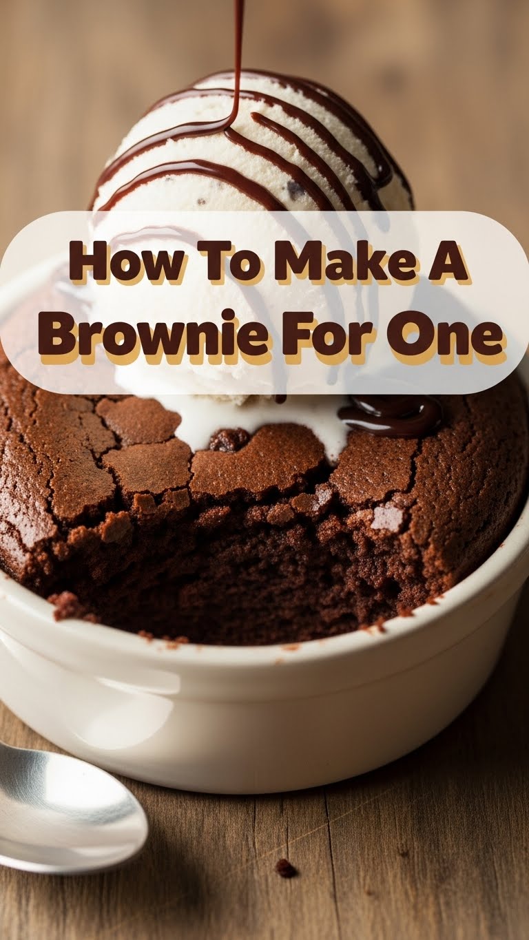 How To Make A Brownie For One