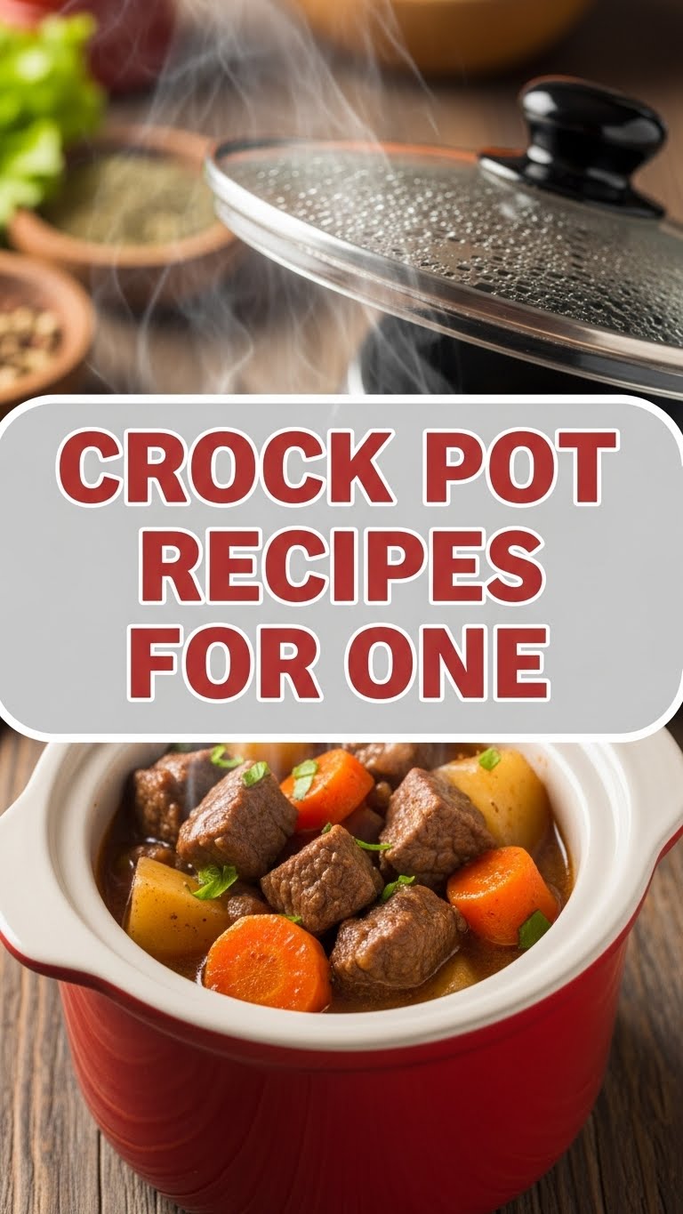 Crock Pot Recipes For One