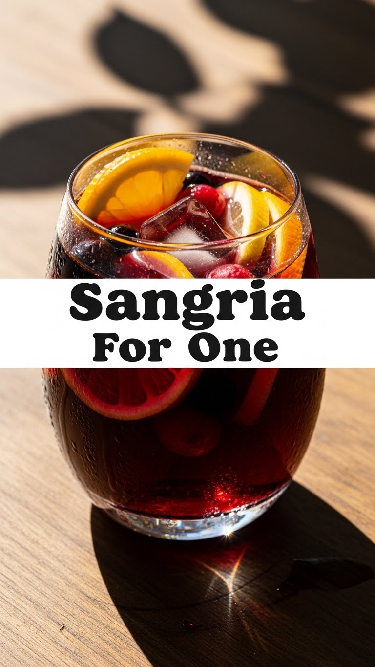 Sangria For One