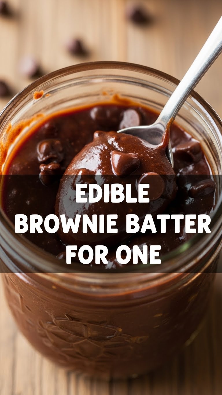 Edible Brownie Batter For One Videos