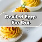 Deviled Eggs For One