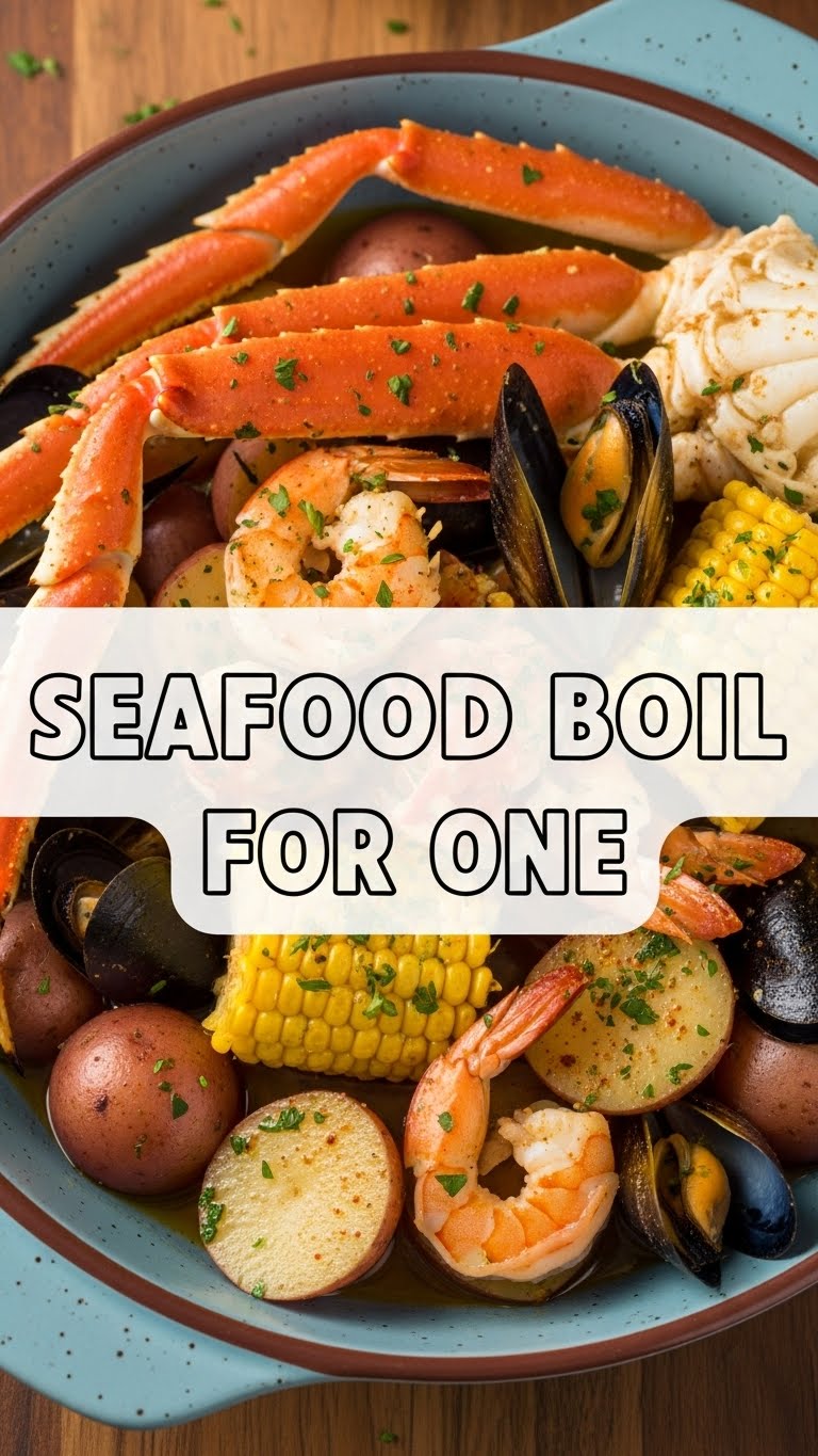 Seafood Boil For One