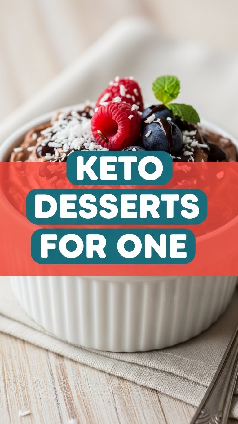 Keto Desserts For One