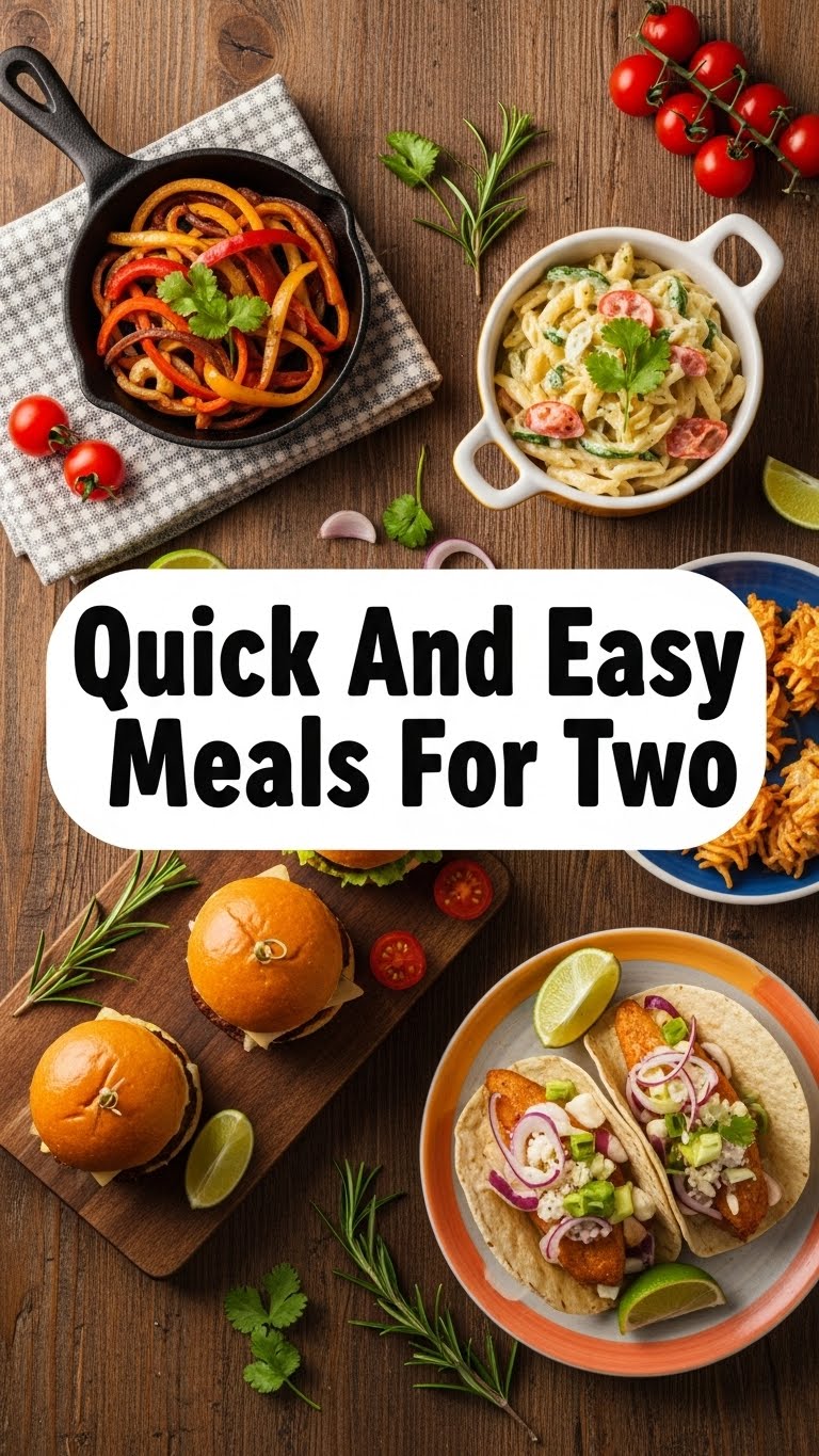 Quick And Easy Meals For Two
