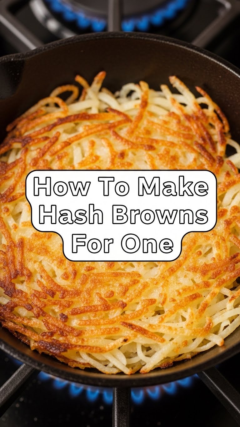 How To Make Hash Browns For One