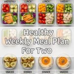 Healthy Weekly Meal Plan For Two