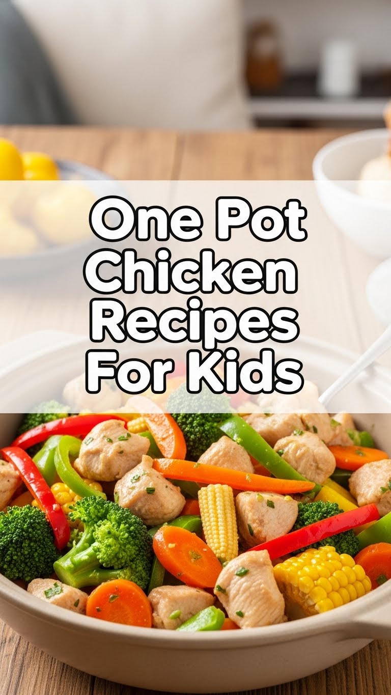 One Pot Chicken Recipes For Kids
