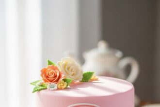 Tea For Two Birthday Cake