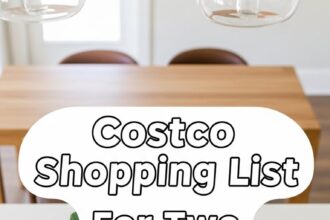 Costco Shopping List For Two