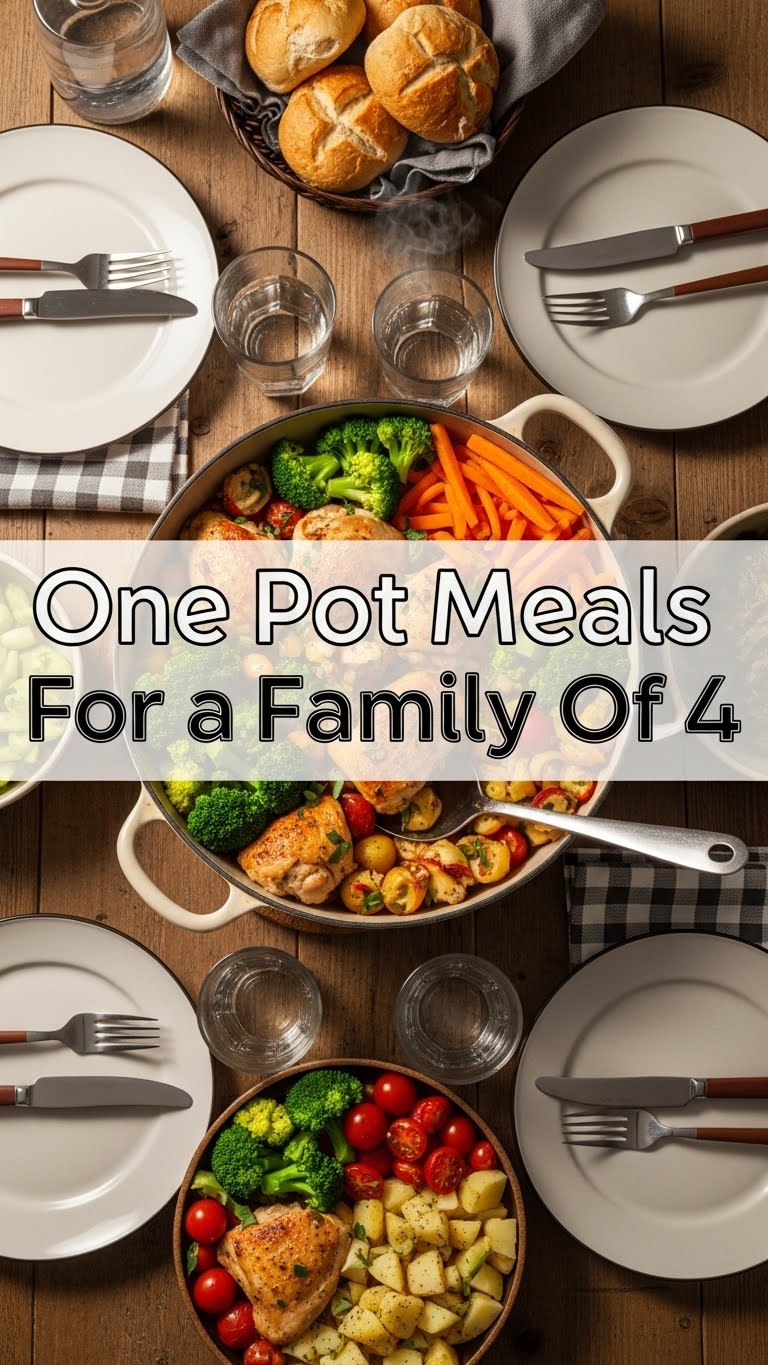 One Pot Meals For Family Of 4
