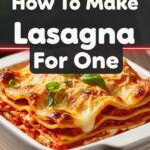 How To Make Lasagna For One