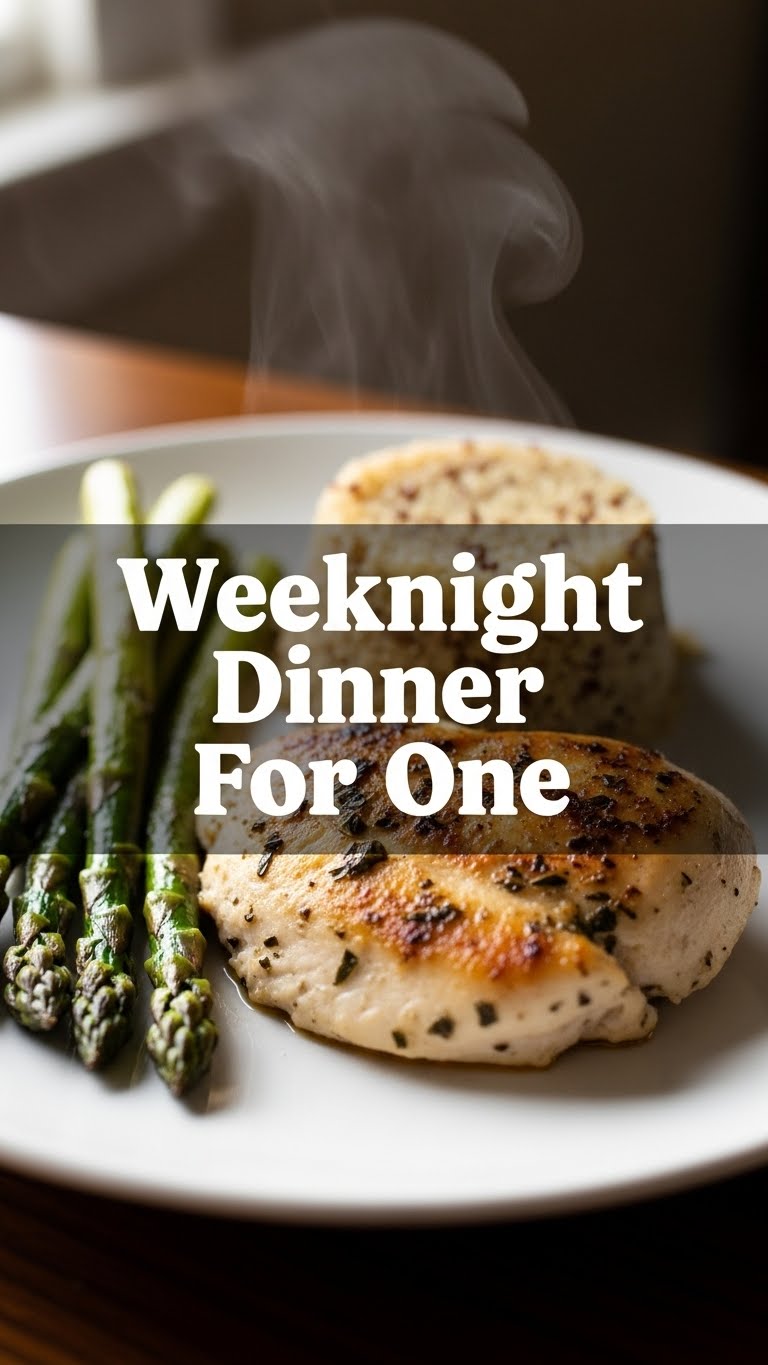 Weeknight Dinner For One