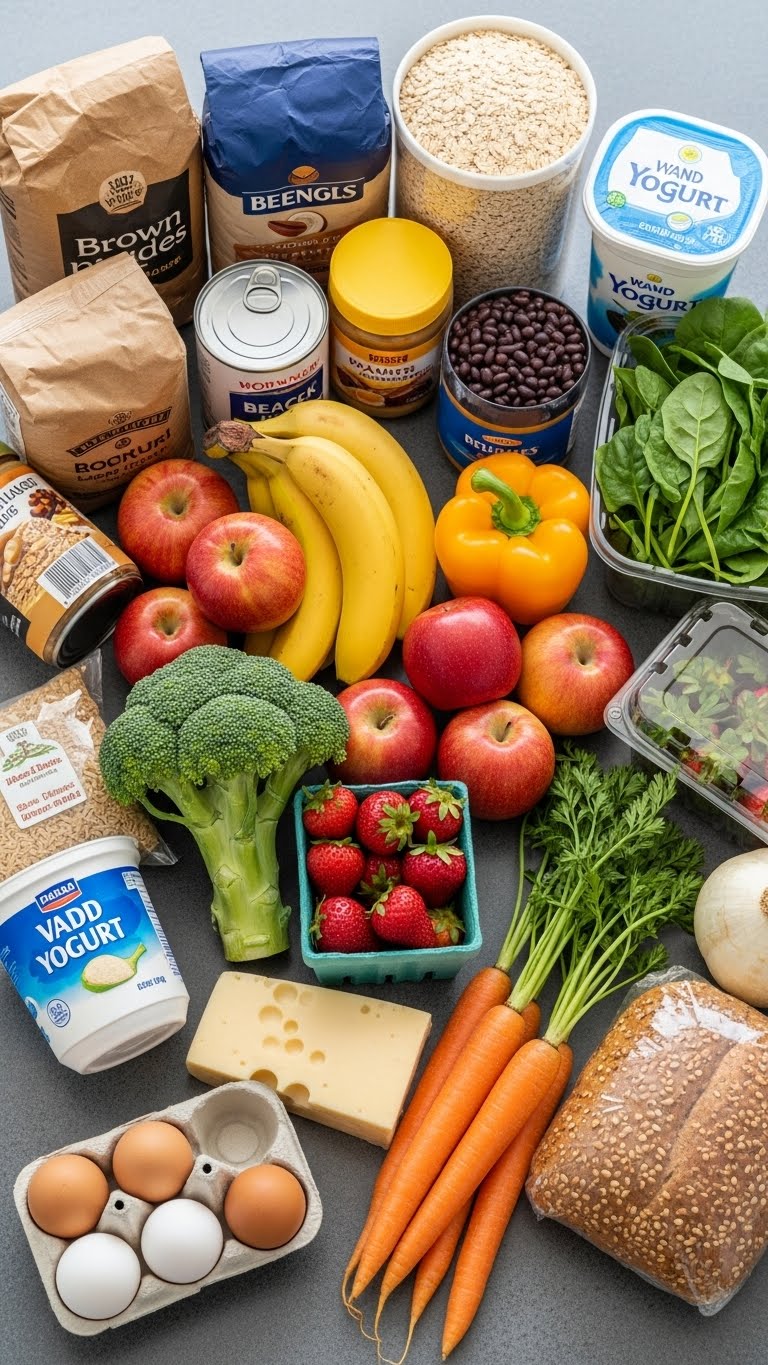 Healthy Grocery List On A Budget For Two