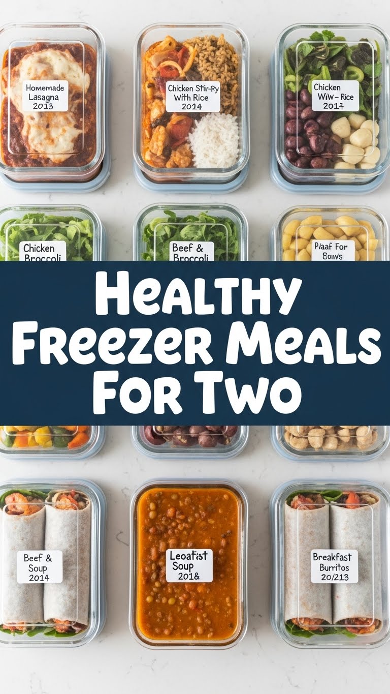 Healthy Freezer Meals For Two