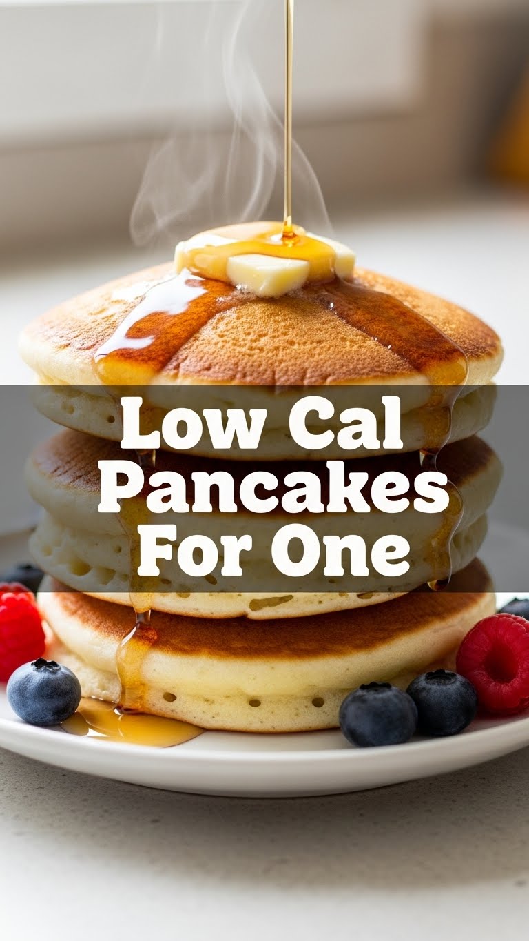 Low Cal Pancakes For One