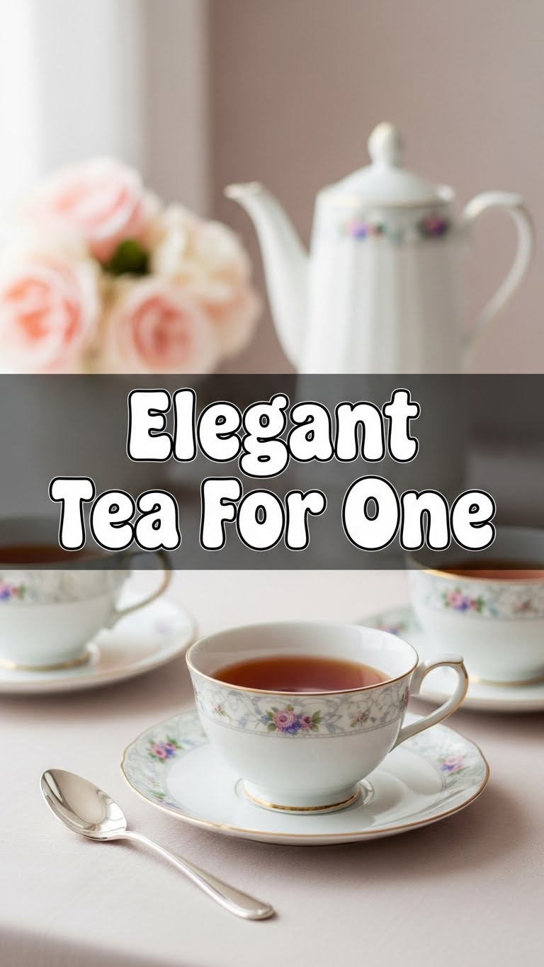 Elegant Tea For One