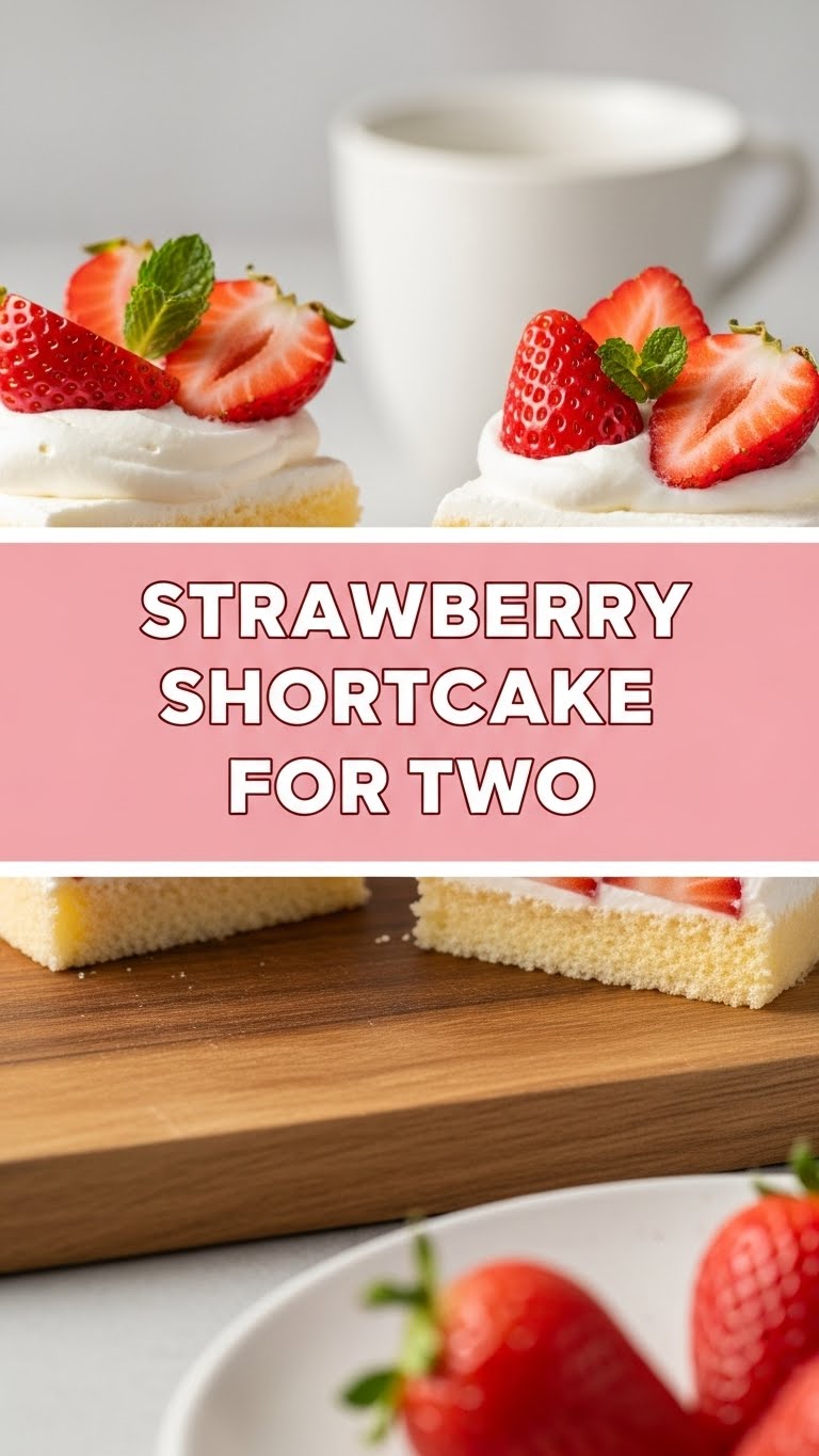 Strawberry Shortcake For Two
