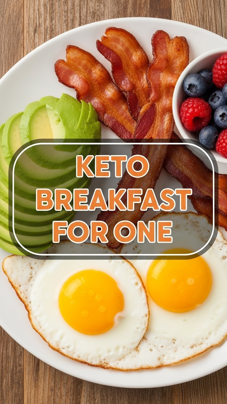 Keto Breakfast For One