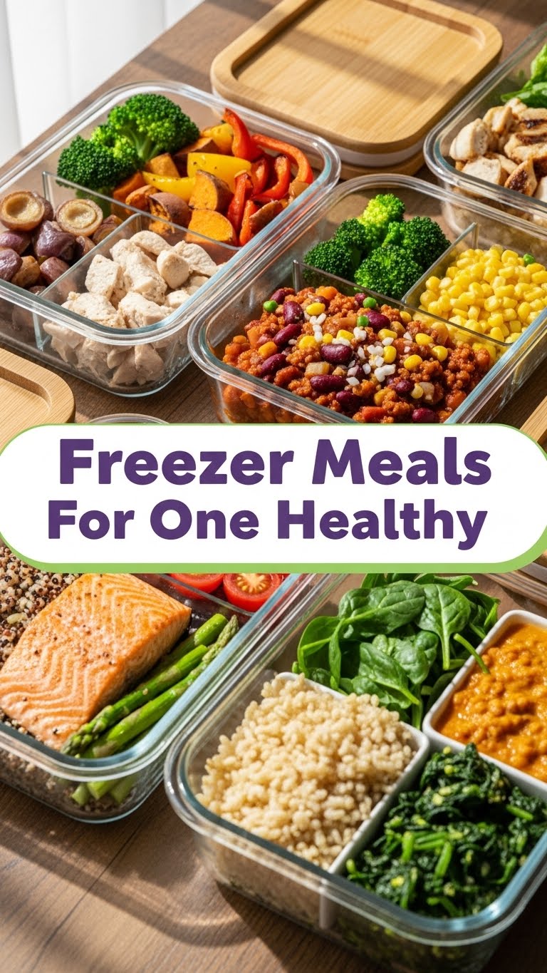 Freezer Meals For One Healthy