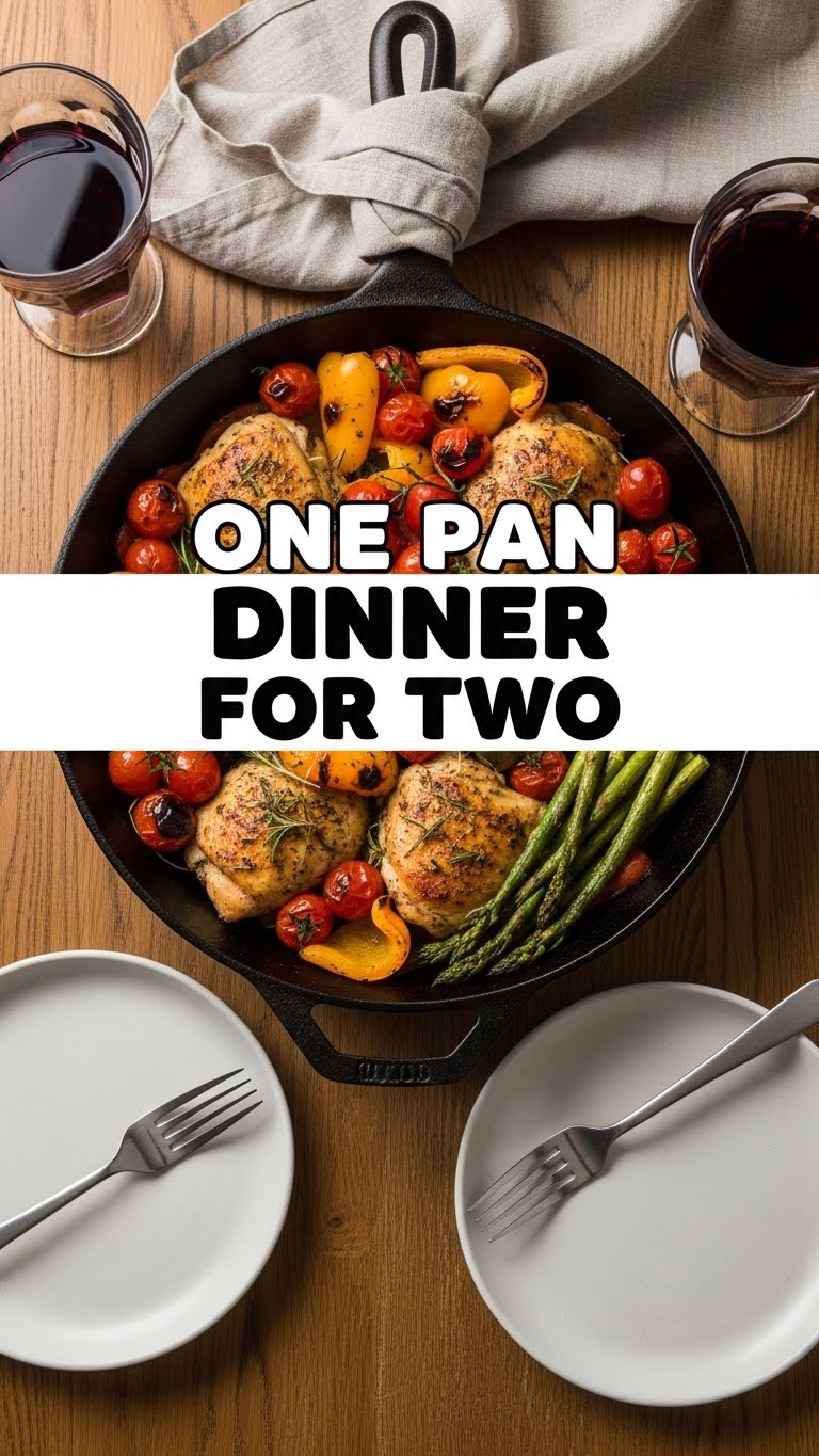 One Pan Dinner For Two