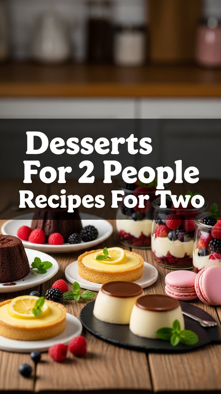 Desserts For 2 People Recipes For Two