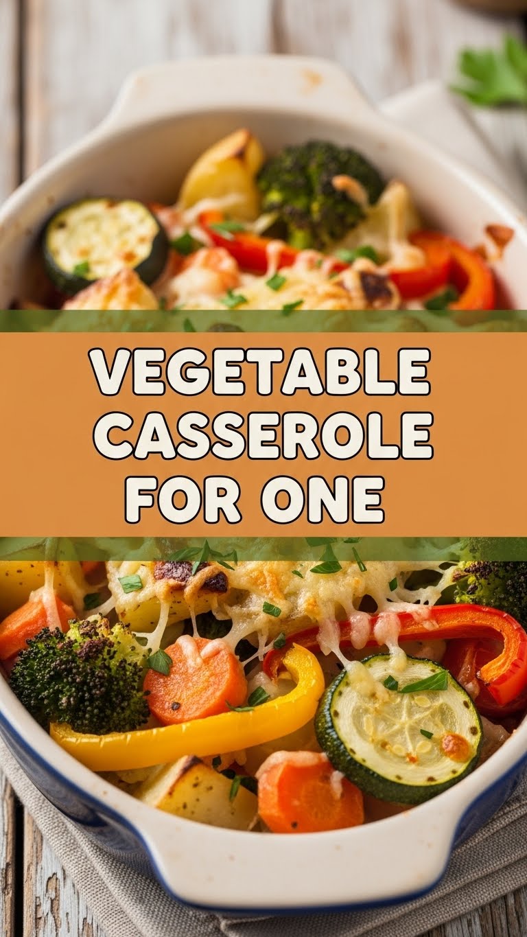 Vegetable Casserole For One