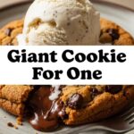 Giant Cookie For One