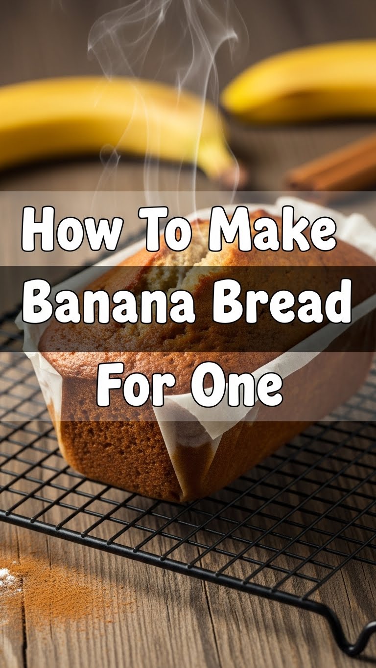 How To Make Banana Bread For One