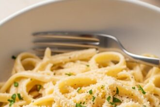 Fettuccine Alfredo For One