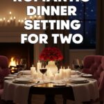 Romantic Dinner Setting For Two