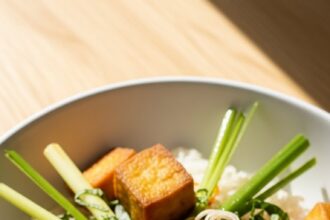 Lemongrass Tofu For One
