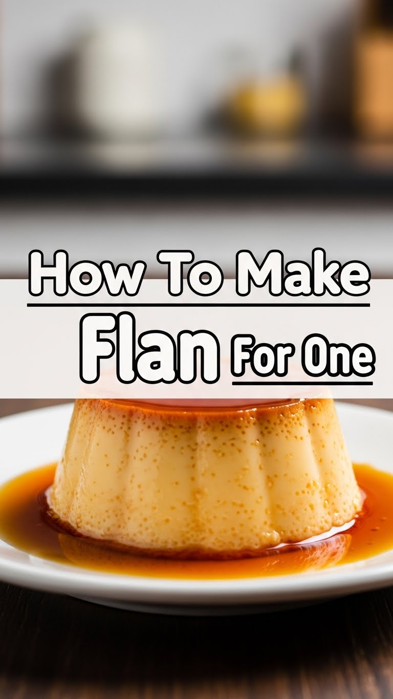 How To Make Flan For One