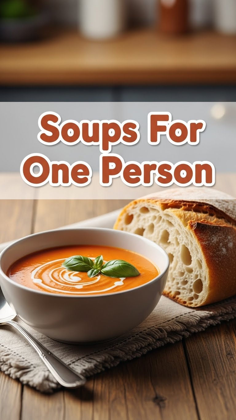 Soups For One Person