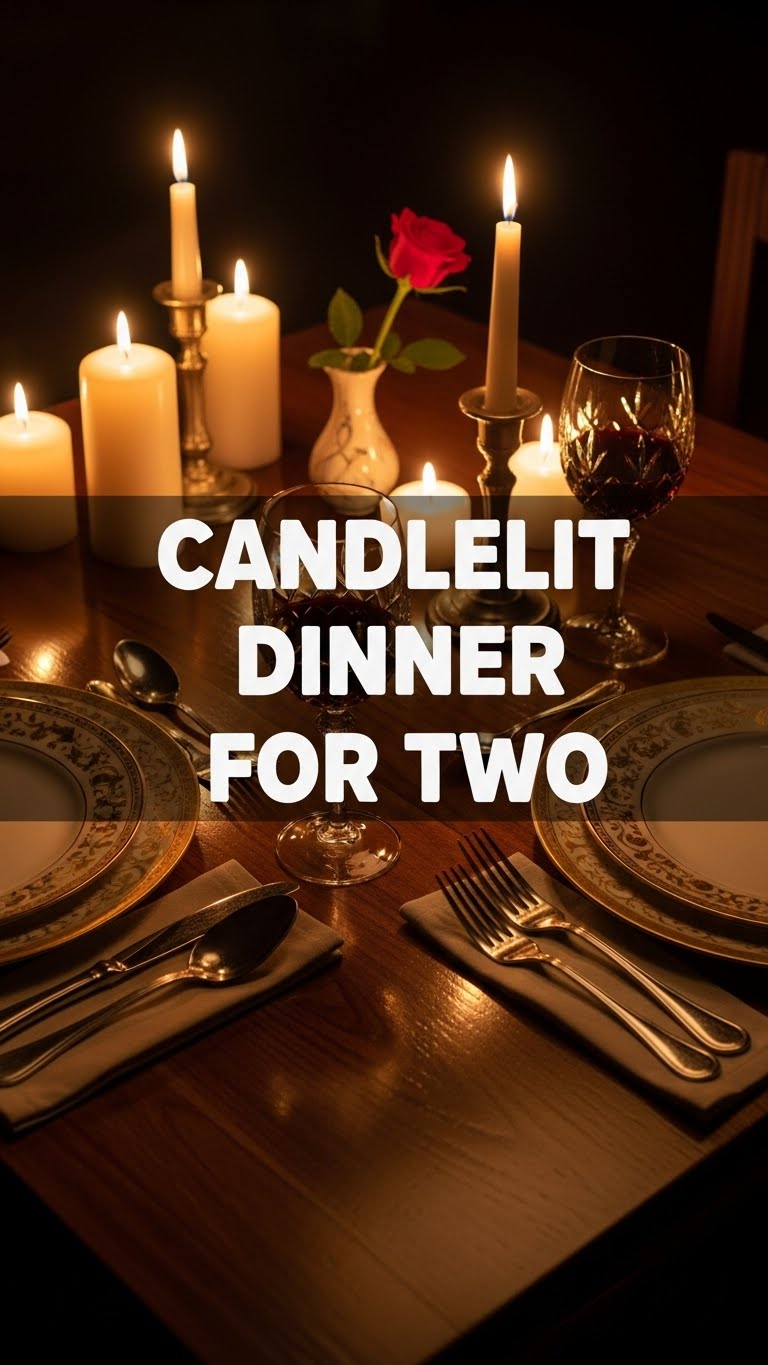 Candlelit Dinner For Two