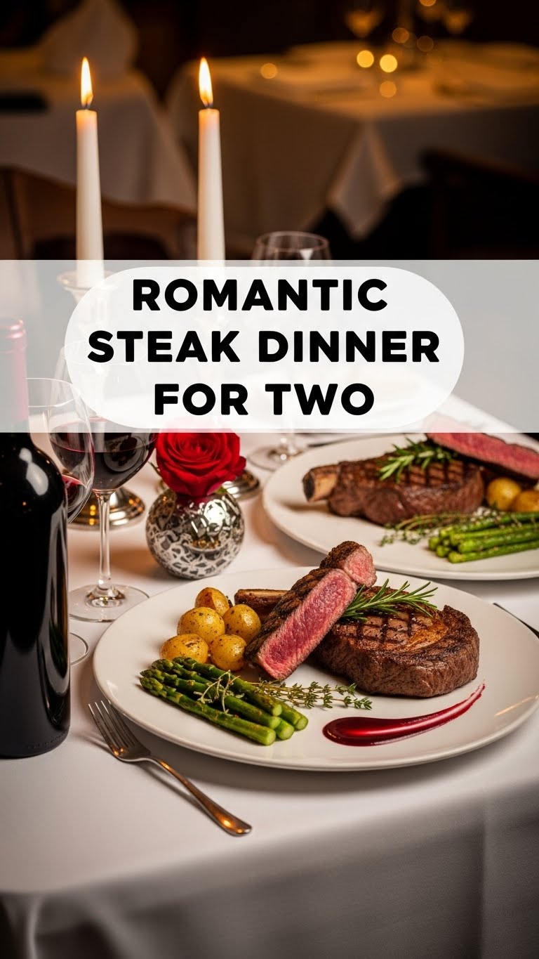 Romantic Steak Dinner For Two