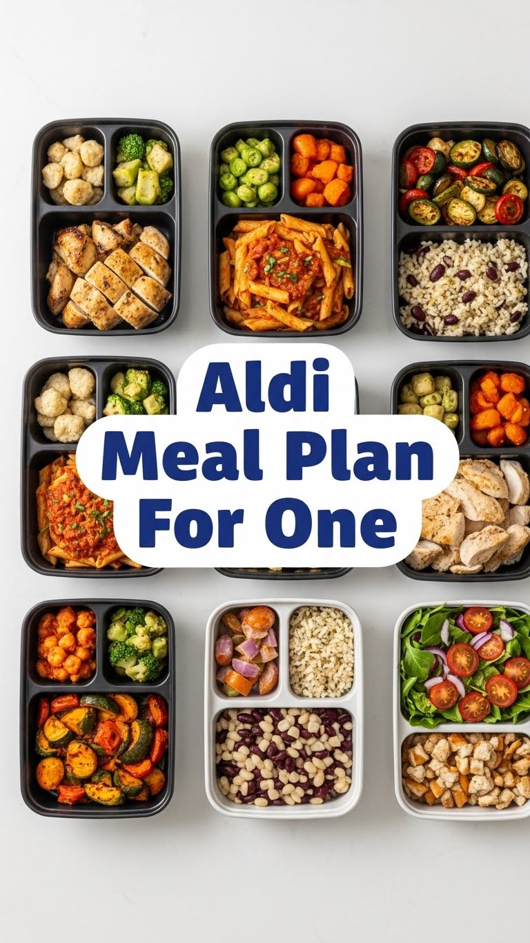 Aldi Meal Plan For One
