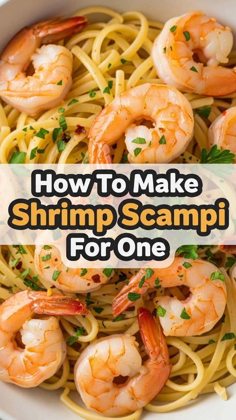 How To Make Shrimp Scampi For One
