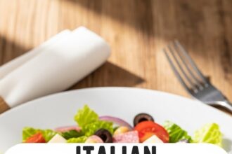 Italian Chopped Salad For One