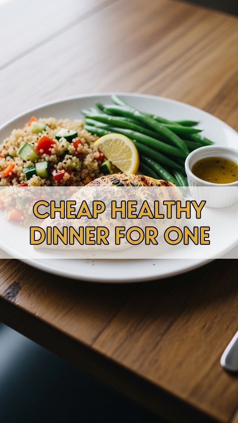 Cheap Healthy Dinner For One