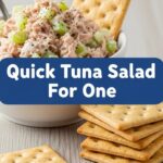 Quick Tuna Salad For One