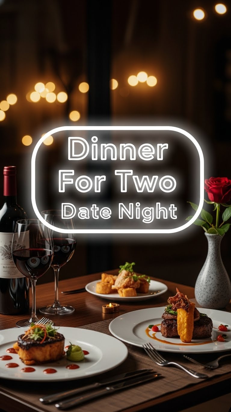 Dinner For Two Date Night